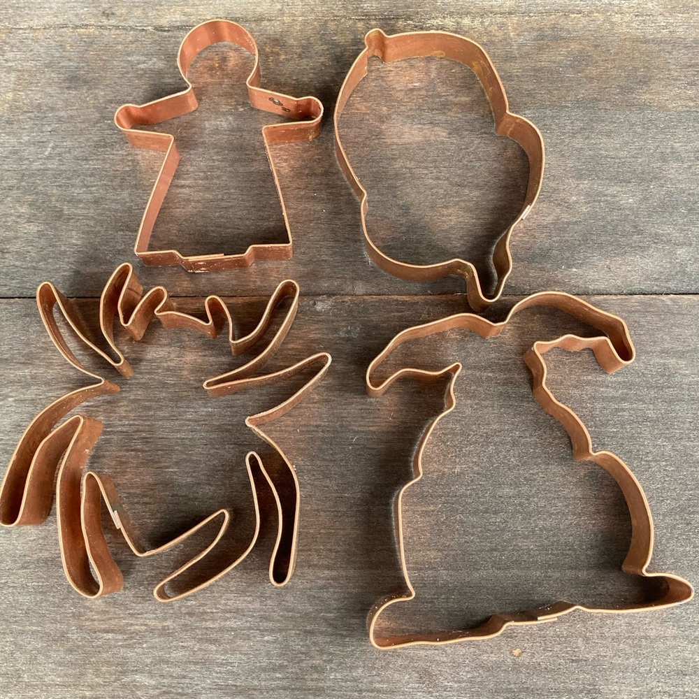 Set of 4 Large Cookie Cutters